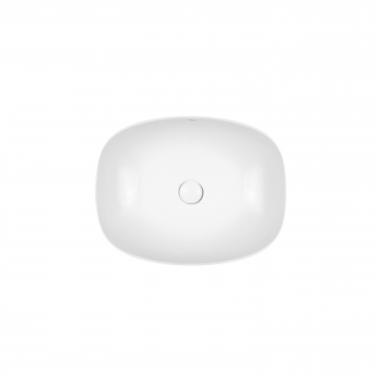 Раковина-чаша Qtap Cardinal 500х380х140 White с донным клапаном QT04117050TW