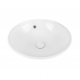 Раковина-чаша Qtap Robin 383х383х175 White с донным клапаном QT1311L408W