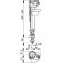 Впускной механизм AlcaPlast A18 1/2"