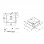 Кухонная мойка Qtap DK5050BL Black 2.7/1.0 мм (QTDK5050BLPVD2710)