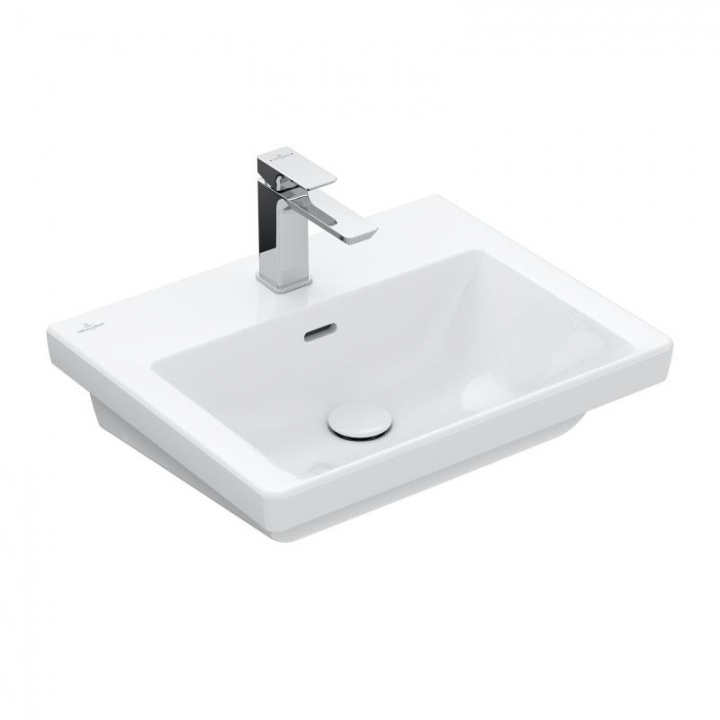 Умывальник подвесной Villeroy & Boch Subway 3.0 55x44 см White Alpin (4A705501)