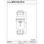 Сифон для умывальника McAlpine MACVALVE-6