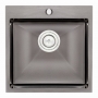 Кухонная мойка Qtap D5050BL 2.7/1.0 мм (QTD5050BLPVD10)