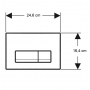 Клавиша смыва Geberit Delta50 (115.119.46.1)