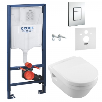 Унитаз+Инсталляция Grohe Rapid SL 38772001+Villeroy&Boch Omnia Architectura 5684HR01