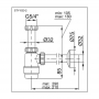 Сифон для раковины Styron STY-533-2