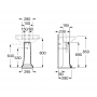 Пьедестал для умывальника Roca Carmen (A3370A0000)