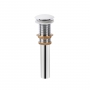 Раковина-чаша Qtap Scorpio 815х410х135 White с донным клапаном QT142203PW