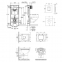 Набор инсталляция 4 в 1 Grohe Rapid SL 38772001 + унитаз с сиденьем Qtap Cardinal QT0433C660HW