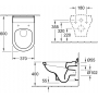 Унитаз Villeroy&Boch Hommage 6661B0R1