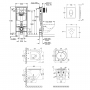 Набор инсталляция 4 в 1 Grohe Rapid SL 38721001 + унитаз с сиденьем Qtap Robin QT1333046ERMB