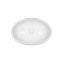 Раковина-чаша Qtap Leo 600х400х155 White с донным клапаном QT11117060GW