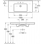 Умывальник Villeroy & Boch Subway 2.0 7175A0