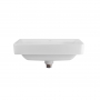 Раковина Qtap Crow 500x350x180 White с донным клапаном QT0511L582W