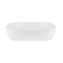 Раковина-чаша Qtap Robin 610x400x145 White с донным клапаном QT13112143PW