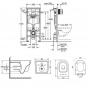 Набор инсталляция 4 в 1 Grohe Rapid SL 38721001 + унитаз с сиденьем Qtap Jay QT07335176W