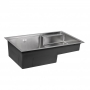 Кухонная мойка Qtap D7848-L Satin 3.0/1.2 мм (QTD78483012)