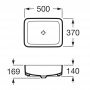 Раковина Roca Inspira Square A327530650