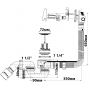 Сифон для ванны McAlpine HCN3100CB