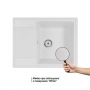 Кухонная мойка Qtap CS 6450 White (QT6450WHI650)