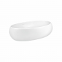 Раковина-чаша Qtap Leo 600х400х155 White с донным клапаном QT11117060GW
