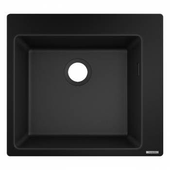 Кухонная мойка Hansgrohe S510-F450 GS черный графит (43312170)