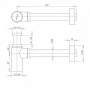 Сифон для умывальника Fiore 30NN8851