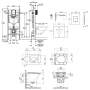Набор инсталляция 4 в 1 Grohe Rapid SL 3884000G + унитаз с сиденьем Qtap Presto QT24332615EW