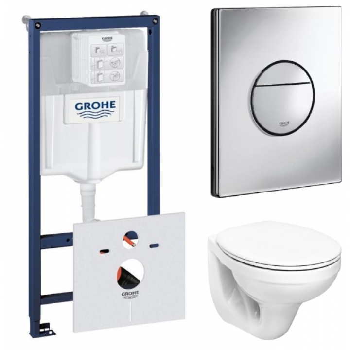 Унітаз + інсталяція: Kolo Idol M1310002U+Grohe Rapid SL 38860000