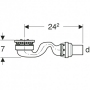 Сифон для душевых поддонов Geberit Sestra 50 мм (550.018.00.1)