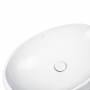 Раковина-чаша Qtap Leo 600х400х155 White с донным клапаном QT11117060GW