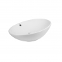 Раковина-чаша Qtap Dove 625х415х150 White с донным клапаном QT06113077W