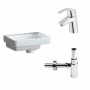 Раковина Laufen Pro S H8159600001041 со смесителем Grohe Eurosmart 33265002