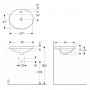 Умывальник Geberit Variform 55x45 500.721.01.2