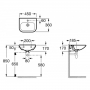 Умывальник Roca Nexo A327643000