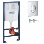 Инсталляция с Унитазом Grohe Rapid SL 38536001 + Simas Vignoni (VI18/F85) + Сиденье Slim Soft-close