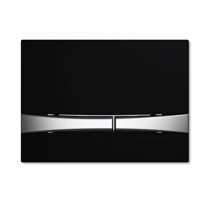 Панель смыва Koller Pool Integro Cosmo Black/Bright Chrome KP-229-004