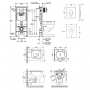 Набор инсталляция 4 в 1 Grohe Rapid SL 38722001 + унитаз с сиденьем Qtap Aries QT0333063ERW