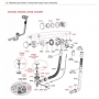 Сифон для ванны Alca Plast A563KM, с напуском воды через перелив