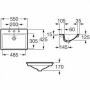 Встраиваемая раковина Roca Diverta A327116000