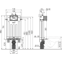 Инсталляция Alca Plast AM100/1000 Alcamodul