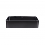 Раковина-чаша Qtap Tern 500х350х145 Matt black с донным клапаном QT1711A055MB
