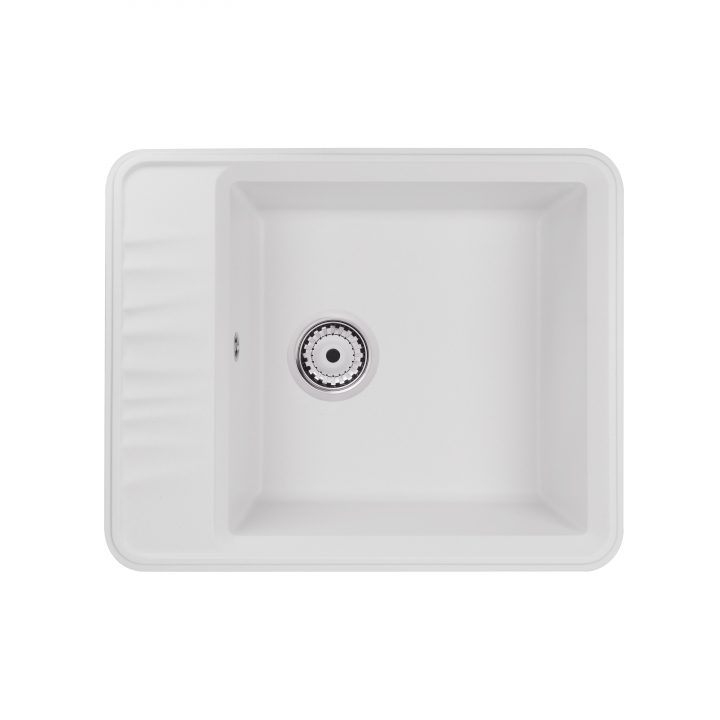 Кухонная мойка Qtap CS 6250 White (QT6250WHI650)