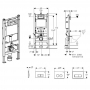 Инсталляция Geberit Duofix Delta 458.126.00.1 + кнопка 115.137.21.1