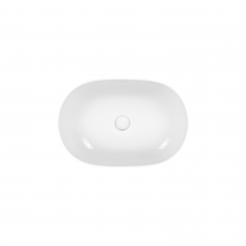 Раковина-чаша Qtap Cardinal 600х400х145 White с донным клапаном QT04117060IW