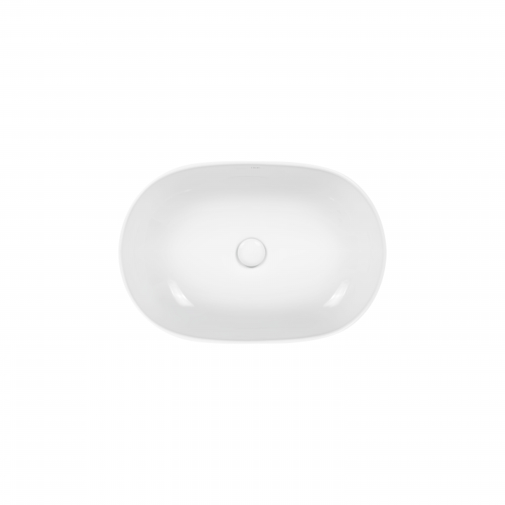 Раковина-чаша Qtap Cardinal 600х400х145 White с донным клапаном QT04117060IW