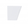 Раковина подвесная моноблок Qtap Tern 370х410х400 White с донным клапаном QT1711G808W