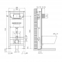 Комплект: Инсталляция + унитаз: Volle Master Neo 201010 + Villeroy&Boch Architectura (4694HR01)