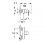 Смеситель для душа Grohe Eurosmart Cosmopolitan 32837000