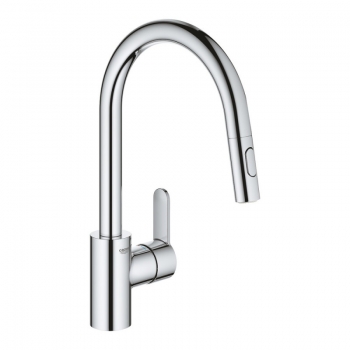 Смеситель для кухни с выдвижным изливом Grohe Eurostyle Cosmopolitan 31482003